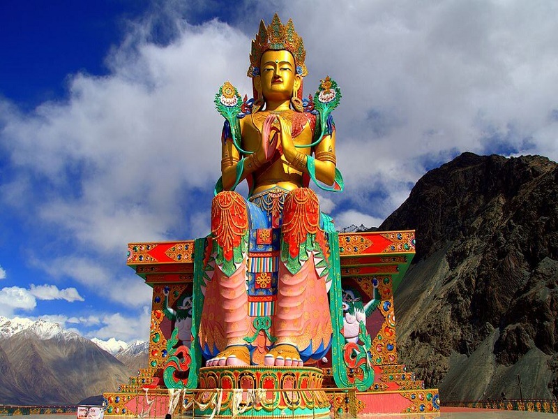 Maitreya Buddha, Nubra Valley 