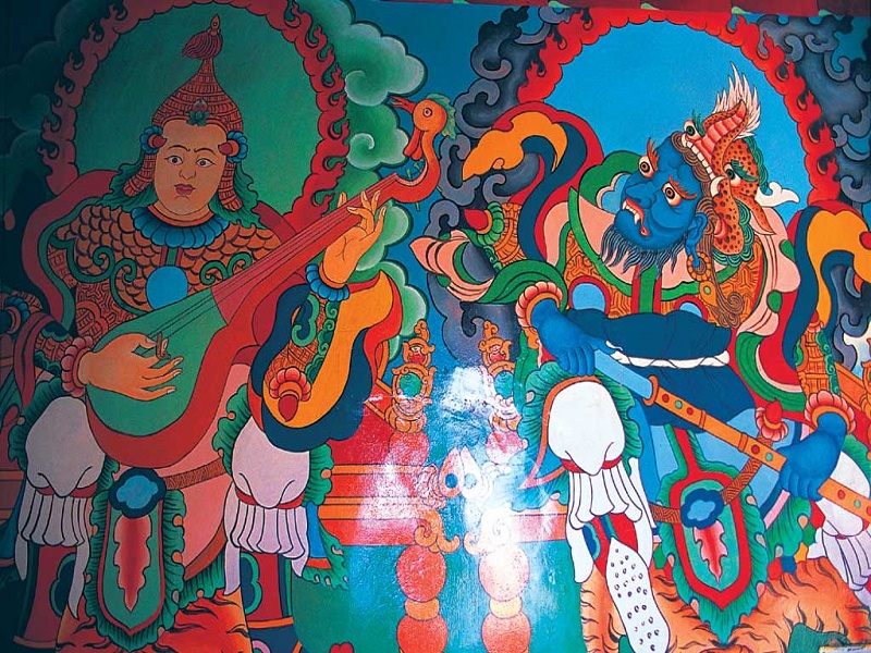 Thangka painting 