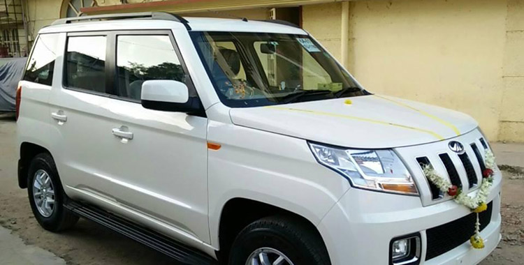 TUV300 7+1 hire in Delhi