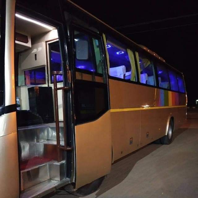 45-seater 2x2 coach  hire in Delhi