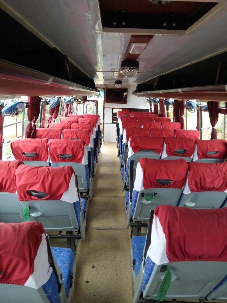 45-seater 2x2 coach  hire in Delhi