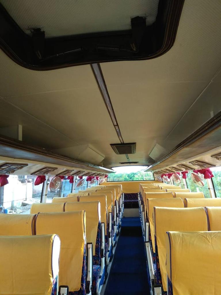 45-seater 2x2 coach  hire in Delhi