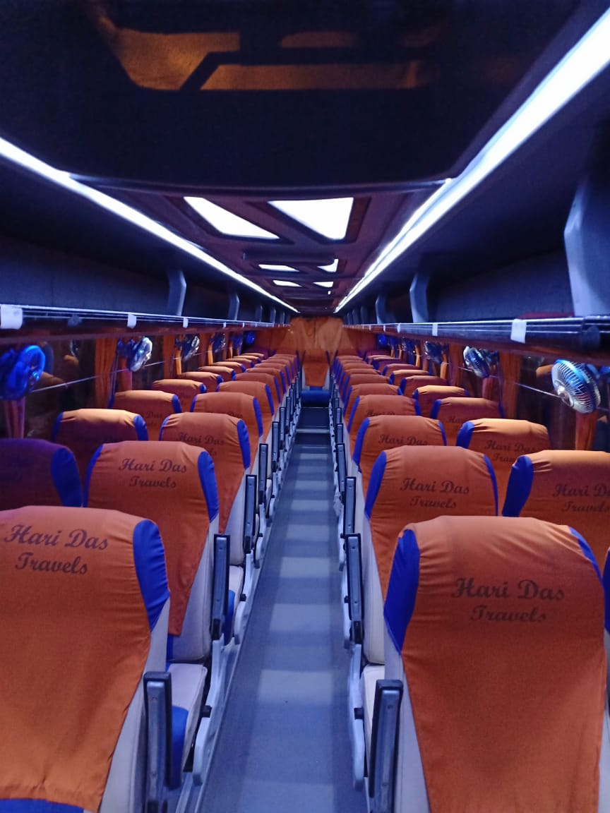 45-seater 2x2 coach  hire in Delhi