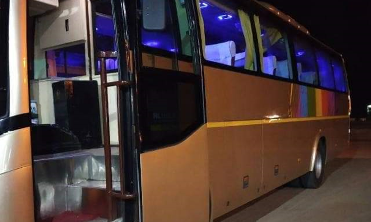 45-seater 2x2 coach  hire in Delhi
