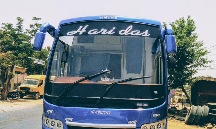 45-seater 2x2 coach  hire in Delhi