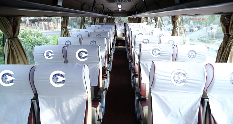 45 Seater Volvo hire in Delhi