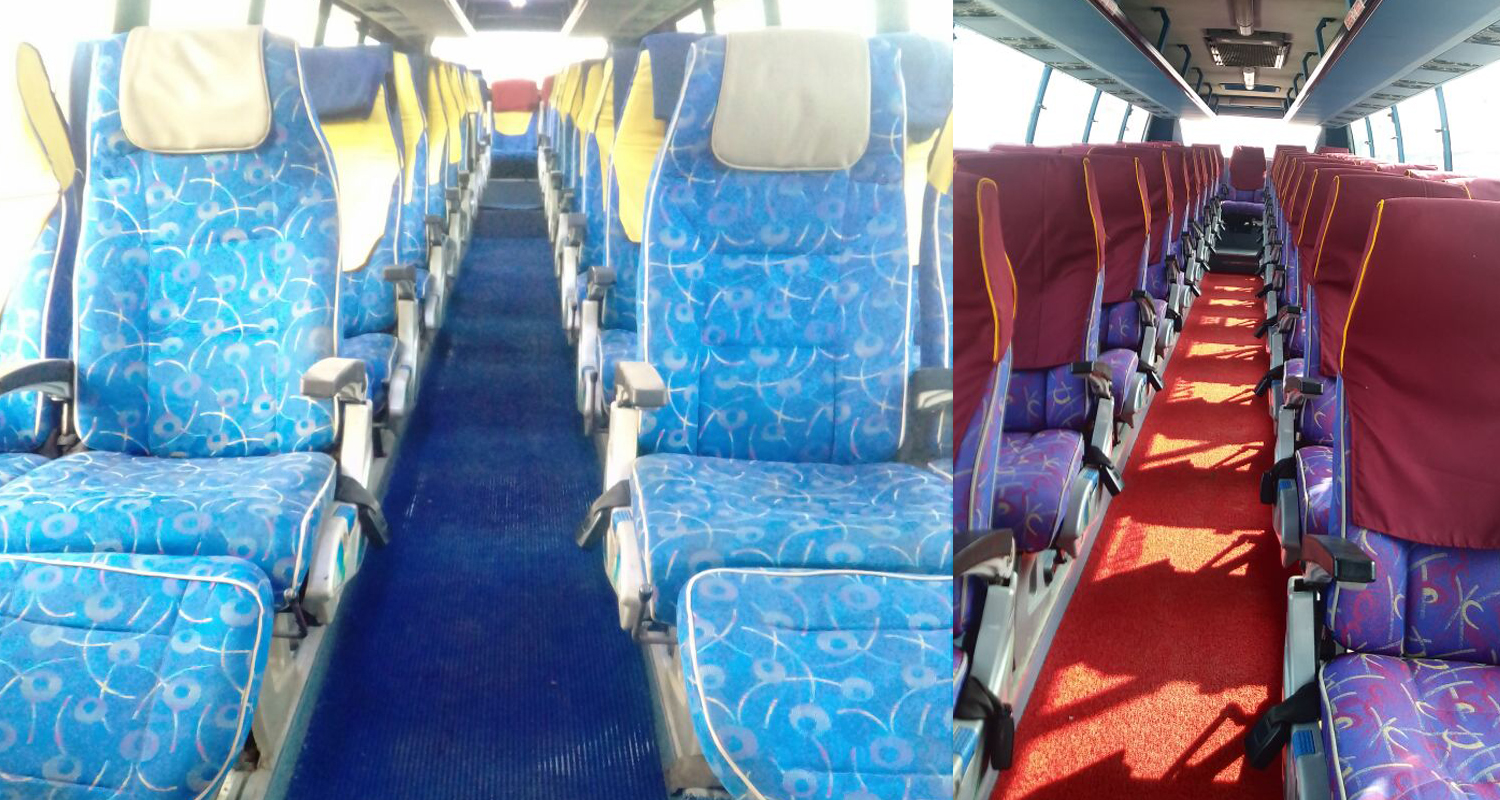 45 Seater Volvo hire in Delhi