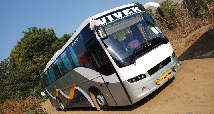 45 Seater Volvo hire in Delhi