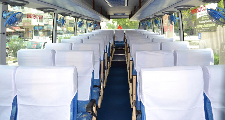 45 Seater Volvo hire in Delhi
