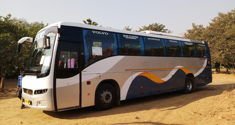 45 Seater Volvo hire in Delhi