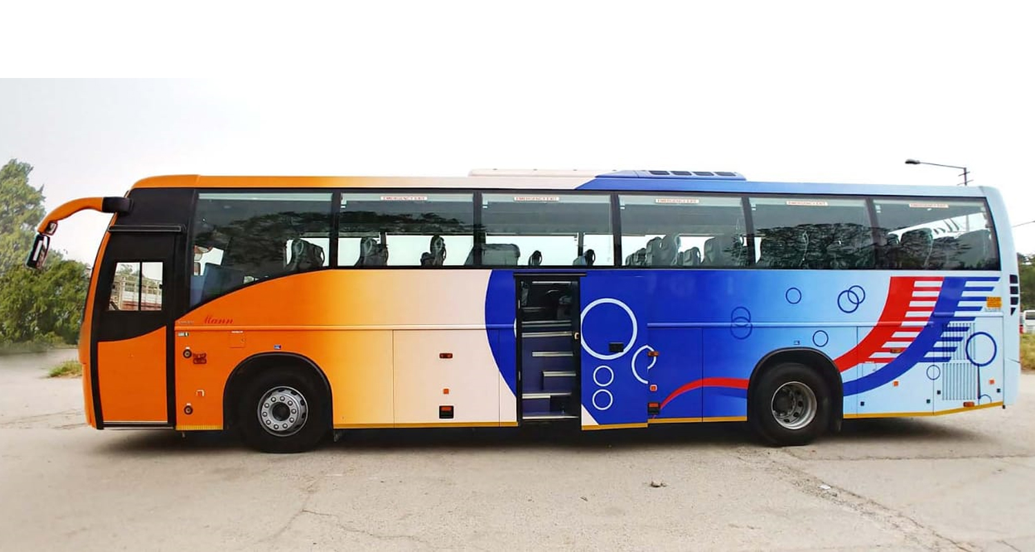 45 Seater Volvo hire in Delhi