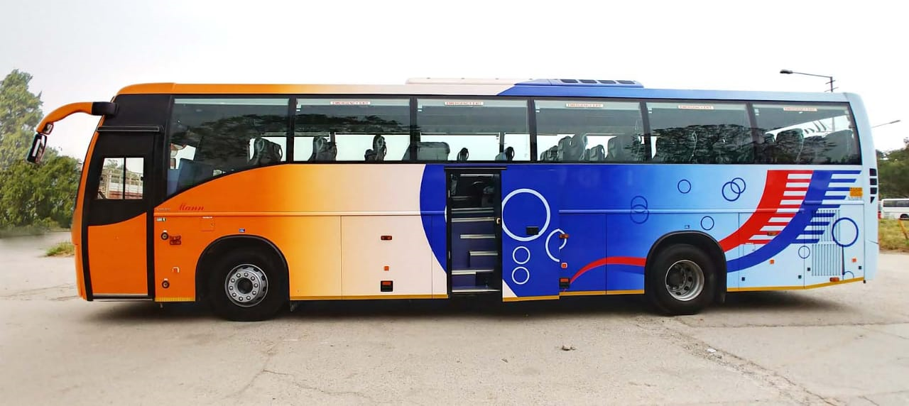 45 Seater Volvo hire in Delhi